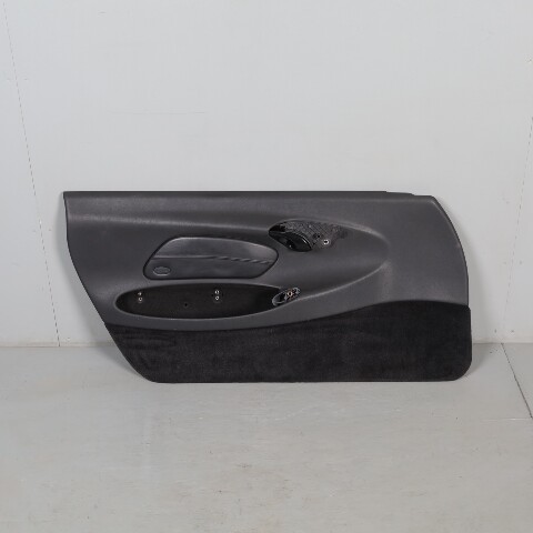 1997-1999 Porsche Boxster 986 Left  Door Panel Leatherette Black OEM Used