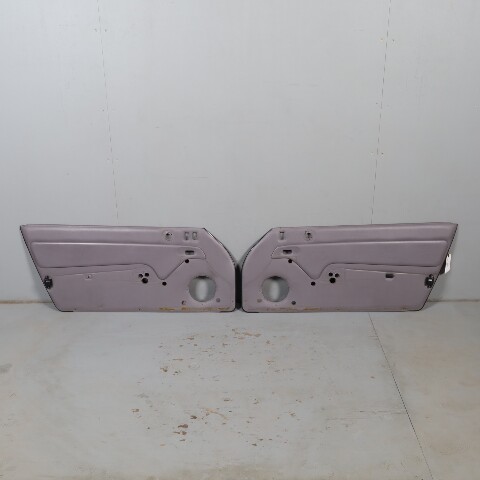 1995-1998 Porsche 911 993 Door Panels Pair Set Left Right Grey OEM