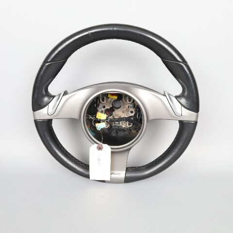 09-12 Porsche 911 Cayman Boxster Steering Wheel PDK 99734780325 Black OEM Used