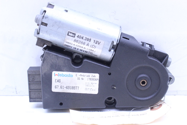 2002 2003 2004 2005 2006 BMW 330i Sunroof Motor OEM