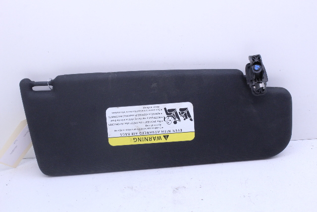 2012-2018 Volkswagen Jetta Sedan Driver Left Sun Shade Visor 5C6857551A OEM