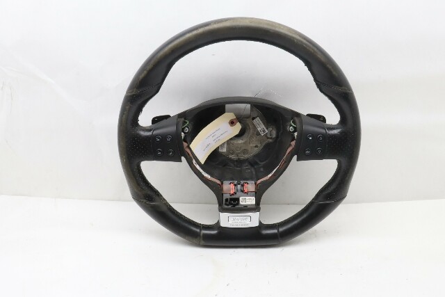 2005 2006 2007 2008 Volkswagen GTI R32 MK5 Steering Wheel Worn - 1K0419091E OEM