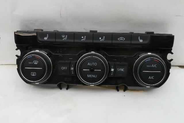 2017 Volkswagen GTI MK7 Climate Temperature Control Panel OEM