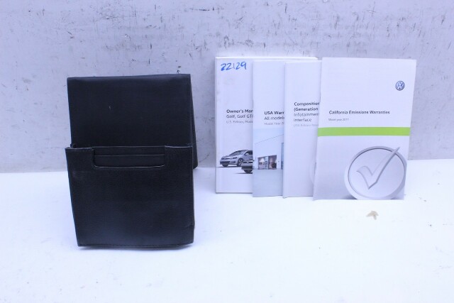 2017 Volkswagen GTI Owners Manual Case