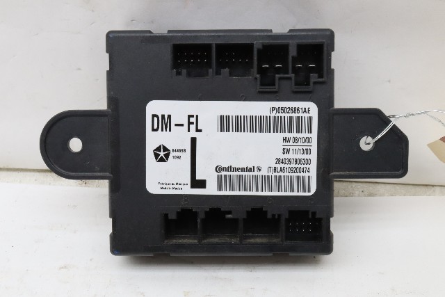 2012 Volkswagen Routan Front Door Control Module Left