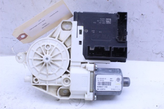 2013 Volkswagen Passat Front Power Window Motor Left Driver OEM