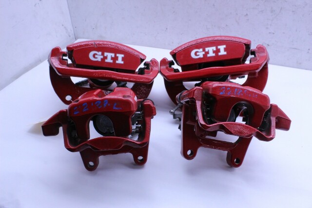 2015 2016 2017 2018 Volkswagen GTI Brake Caliper Front Rear Calipers OEM