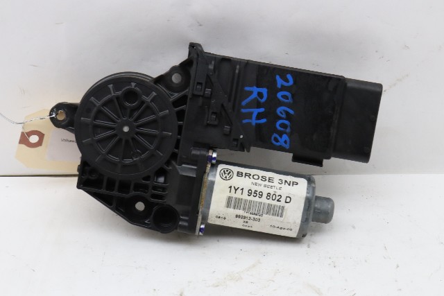 2006 2007 Volkswagen Beetle Convertible Front Power Window Motor Right OEM