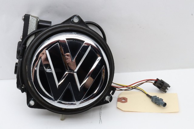 2015 Volkswagen Golf GTI Trunk Lid Emblem Handle Rear View Camera OEM