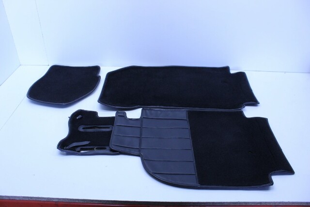 1995-1998 Porsche 911 993 Floor Mat Carpet Set Black Missing Piece OEM
