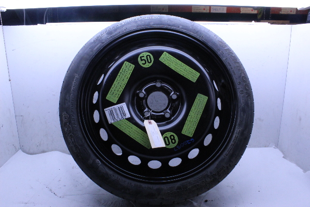 2009-2016 Audi A4 S4 A5 S5 19 X 4 Spare Tire Wheel 8K0601027D OEM