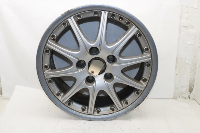 2002-2004 Porsche 911 996 Front Wheel 18 X 8 Rim BBS 2 Piece OEM