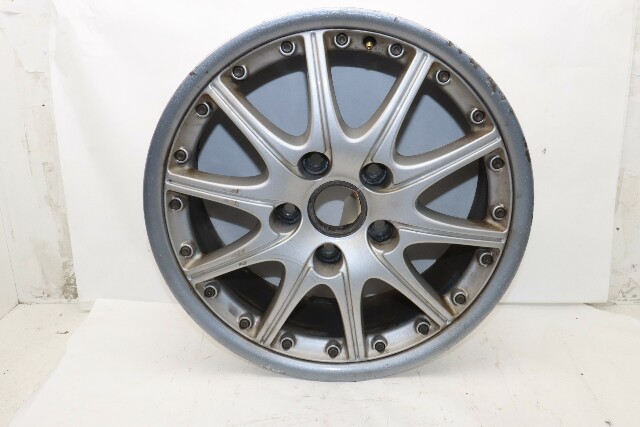 2002-2004 Porsche 911 996 Front Wheel 18 X 8 Rim BBS 2 Piece OEM
