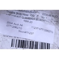 2004 Audi A6 Air Hose Tube Boot 077129627Q