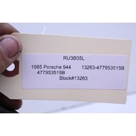 1983 1984 1985 Porsche 944 Steering Column Cover Upper Lower 477953515B Stock#13263 OEM