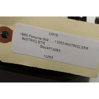 1983-1985 Porsche 944 Oil Pressure Clock Fan Speed Switch Console OEM