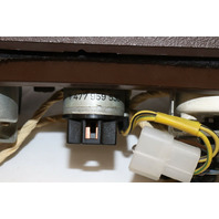 1983-1985 Porsche 944 Oil Pressure Clock Fan Speed Switch Console OEM