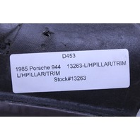 1983 1984 1985 Porsche 944 Windshield A Pillar Moulding Left