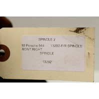 1987-1989 Porsche 944 Front Spindle Knuckle Hub Right OEM