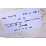 2005 2006 2007 2008 Porsche Boxster 987 Front Bumper Tow Hook Cover OEM