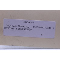 2004 Audi Allroad Air Flow Meter 077133471J Stock#15139