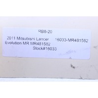 2011 Mitsubishi Lancer Evolution MR Fuel Pump Relay Resistor Module MR481582 OEM