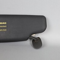 2005-2012 Porsche 911 997 Coupe Sun Visor Right Black OEM Used
