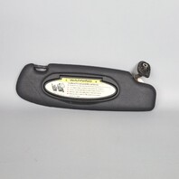 2005-2012 Porsche 911 997 Coupe Sun Visor Right Black OEM Used
