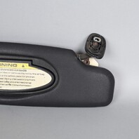 2005-2012 Porsche 911 997 Coupe Sun Visor Right Black OEM Used