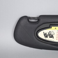 2005-2012 Porsche 911 997 Coupe Sun Visor Right Black OEM Used