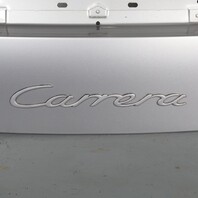 2005-2008 Porsche 911 997 Coupe Rear Engine Deck Lid Silver OEM Used