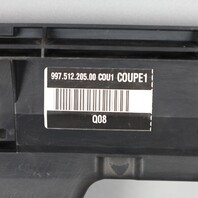 2005-2008 Porsche 911 997 Coupe Engine Lid Spoiler Lower Plastic OEM Used
