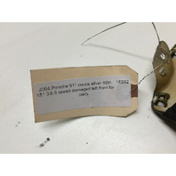 1999-2004 Porsche 911 996 Coupe B-Pillar Molding Left Leather Black OEM