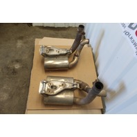 2005 2006 2007 2008 Porsche 911 997 Muffler Exhaust AWE Tuning Damaged Pipe OEM
