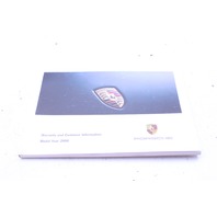 2006 Porsche 911 997 Owner Manual Case