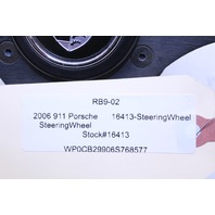 2006 Porsche 911 997 996 3 Spoke Steering Wheel Alcantra NRG Race Stock#16413