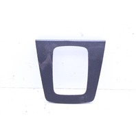 2005 2006 2007 2008 Audi S4 Shift Bezel Surround Trim Carbon Fiber 8E0864261AF OEM