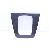 2005 2006 2007 2008 Audi S4 Shift Bezel Surround Trim Carbon Fiber 8E0864261AF OEM