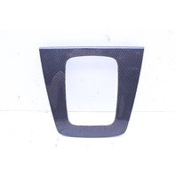 2005 2006 2007 2008 Audi S4 Shift Bezel Surround Trim Carbon Fiber 8E0864261AF OEM