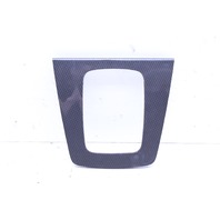 2005 2006 2007 2008 Audi S4 Shift Bezel Surround Trim Carbon Fiber 8E0864261AF OEM 16424-8E0864261AF-1