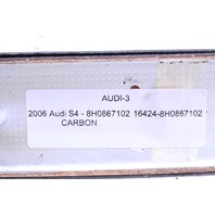 2006 2007 2008 Audi A4 S4 Cabrio Quarter Trim Right Rear Carbon Fiber 8H0867102 OEM