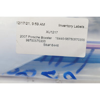 2005 2006 2007 2008 Porsche Boxster 987 Front Bumper Tow Hook Cover OEM