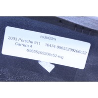 1999-2004 Porsche 911 Boxster Front Console Trim Cover Right Leatherette Graphite Grey OEM