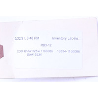 2000 2001 2002 2003 2004 BMW 325i ABS Anti Lock Brake Pre Charge Pump - 34511166086 OEM