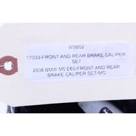 2006-2010 BMW M5 M6 Brake Caliper Front Rear Set