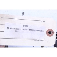 2011 BMW 335i Center Console Wood Grain Trim