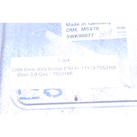 2006 2007 BMW 525i 530i E60 3.0 Engine Computer Module ECU ECM DME 7553166 OEM