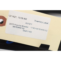 2014 2015 2016 Porsche Boxster Cayman 981 Quarter Panel Air Intake Grille Left OEM