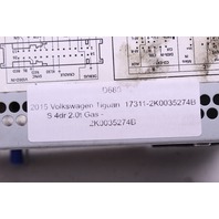 2015 Volkswagen Tiguan Radio Stereo Navigation Receiver - 2K0035274B OEM