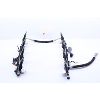 2006-2010 BMW 550i Fuel Rail With Injectors 7534743 OEM